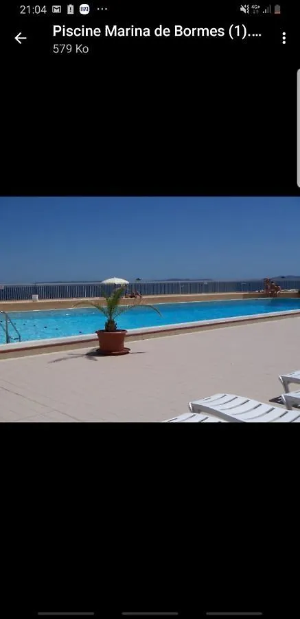 Face Mer Entre Plage Et Marina Bormes-les-Mimosas 0*,